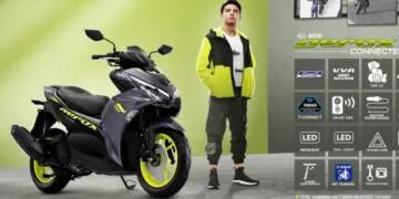 spesifikasi All New Yamaha Aerox 155 Connected