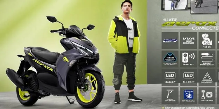 spesifikasi All New Yamaha Aerox 155 Connected
