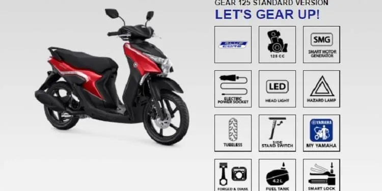 yamaha gear 125 new 2020